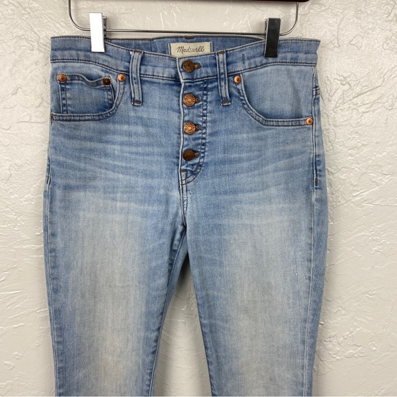 Madewell light wash Cali Demi-boot jeans 27P - Picture 2 of 8